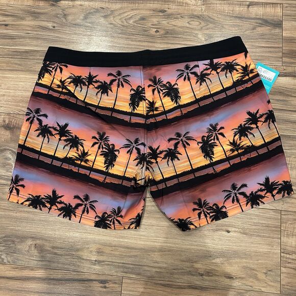 NWT Sea Doo Classic Boardshort Womens 6” Size 2XL Tropical Beach Swim Short - Picture 11 of 11